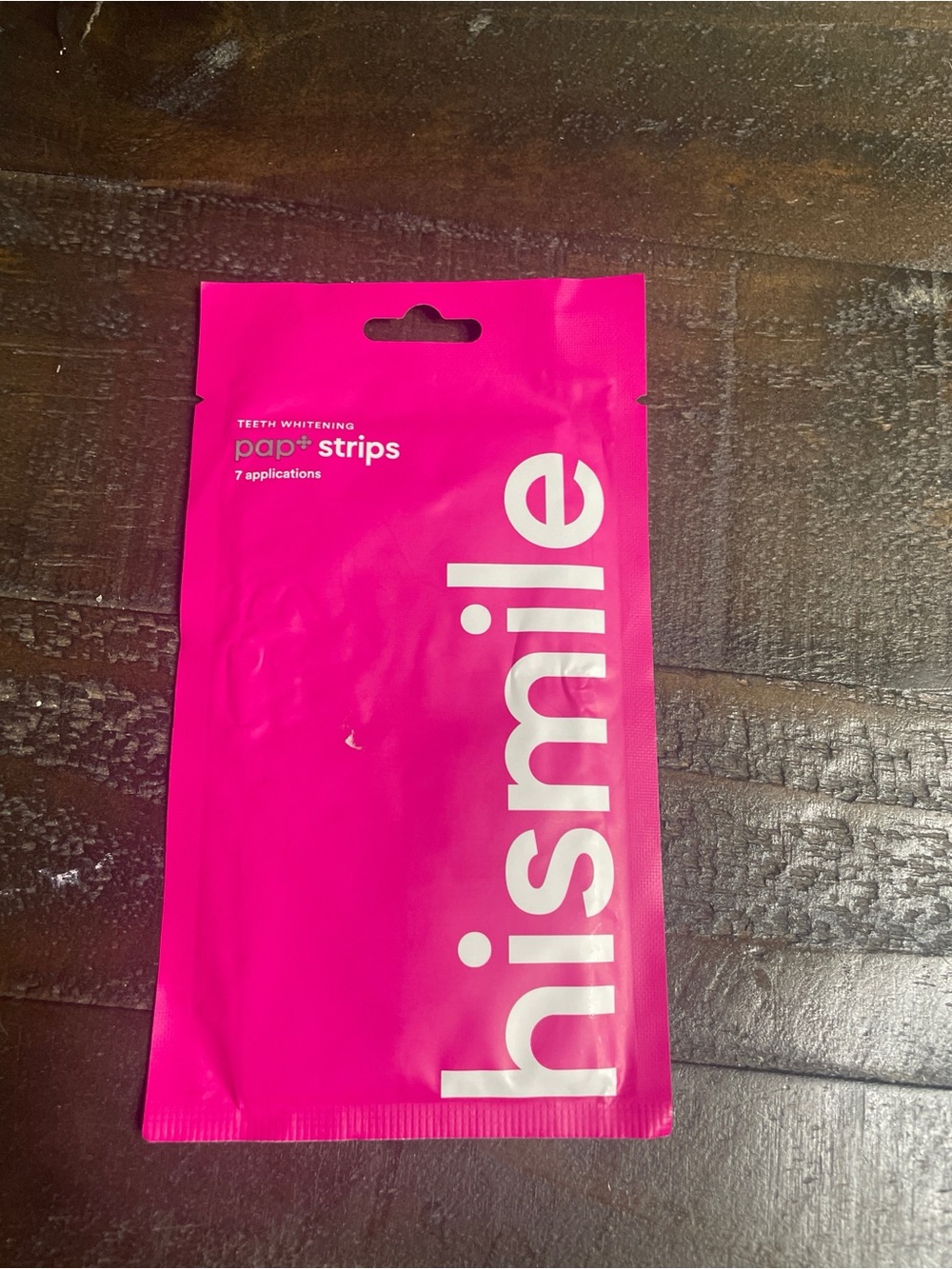 HiSmile Teeth Whitening Strips - Bright Pink Packaging